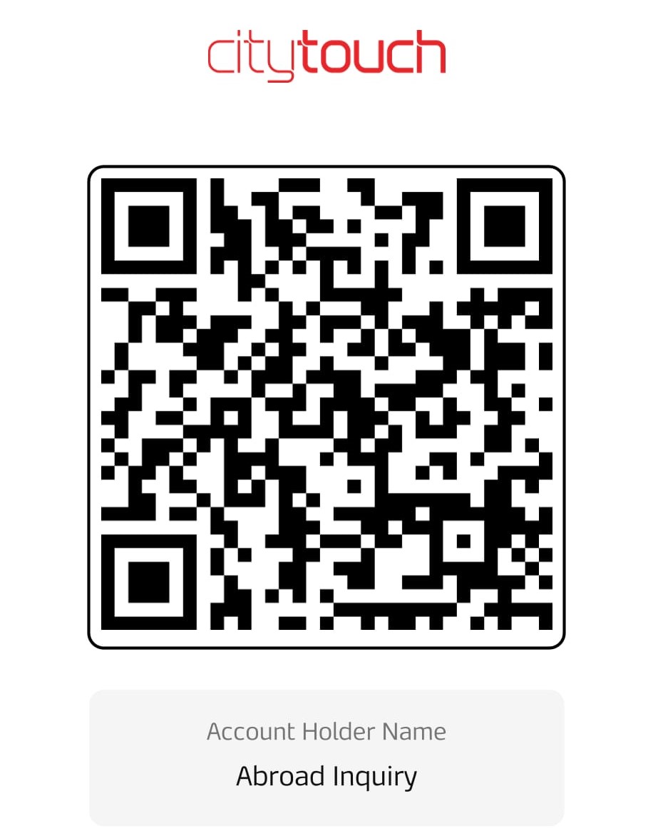 Citytouch QR from sister-site reference